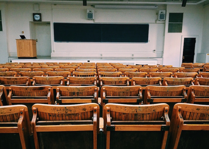 seats in lecture hall