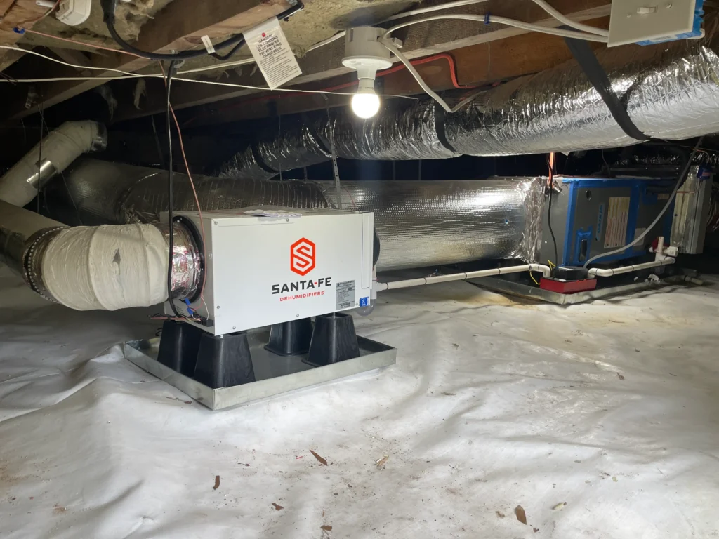 encapsulated crawlspace